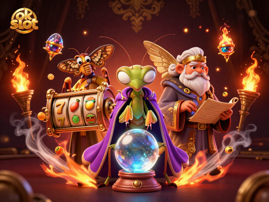 เล่นเกมสล็อตออนไลน์ที่ ok slot พร้อมกับลุ้นรับรางวัลจากหน้าจอที่สวยงาม