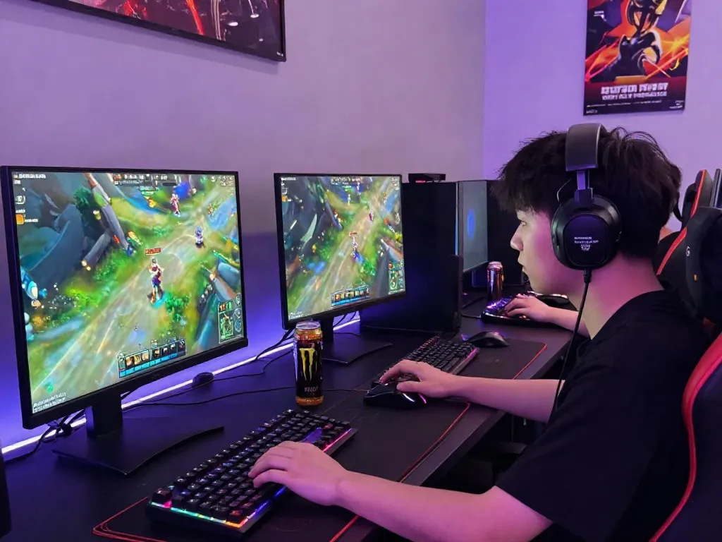 Player engaged in an intense gaming session on luxury111 platform