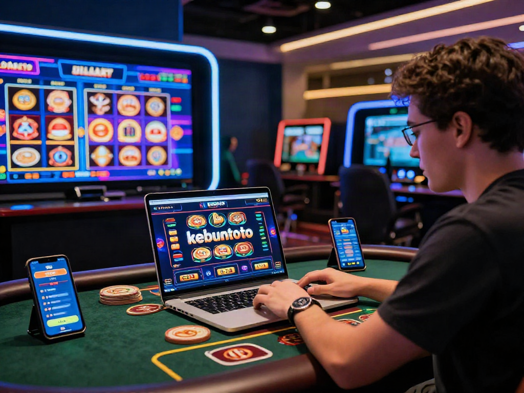 Engaging user interface on kebuntoto online betting platform showcasing vibrant game graphics and dynamic betting options.