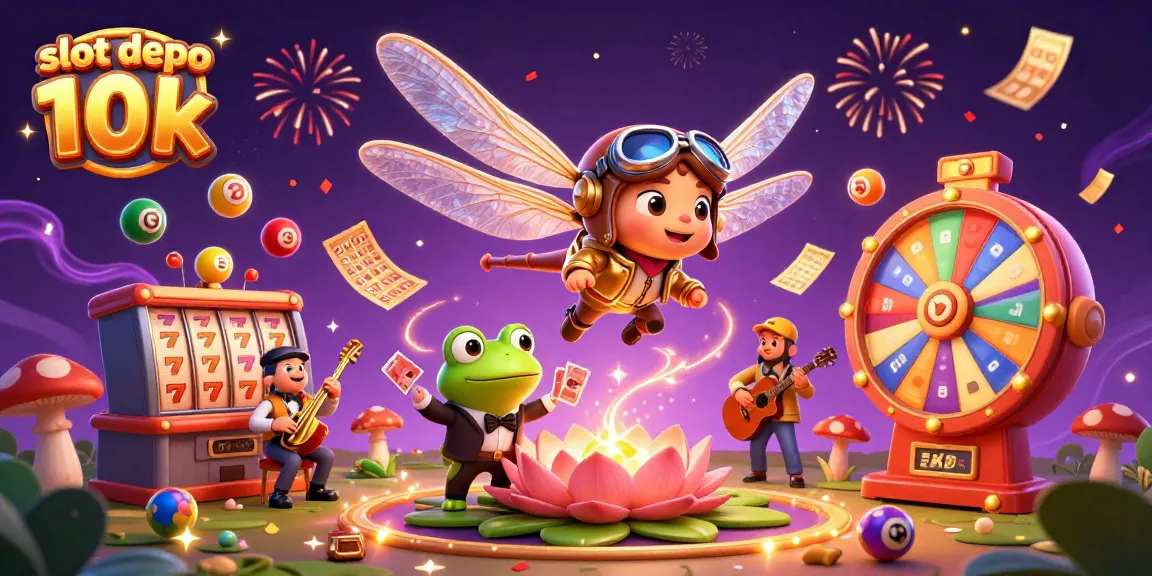 Engage with exciting slot depo 10k games featuring vibrant characters and dynamic casino elements.