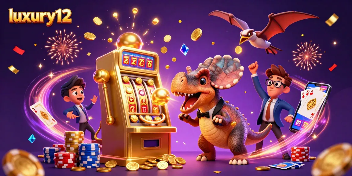 Mengatur jackpot di luxury12 dengan pachycephalosaurus dan manajer kasino, mengikuti koin emas melayang