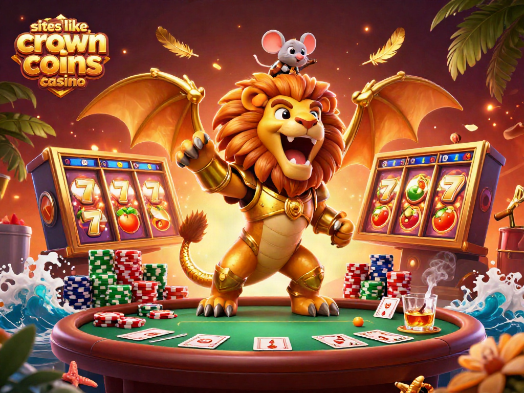 Experience thrilling adventures at sites like crown coins casino with golden chimera and vibrant slots.