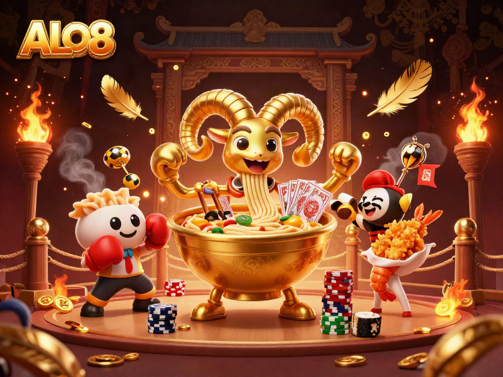 Experience thrilling sports betting with ALO8's vibrant casino scene full of excitement.