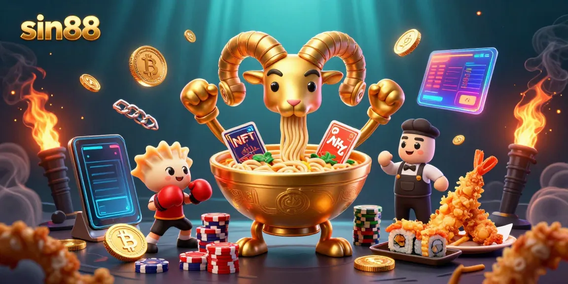 Experience exciting gameplay at sin88 with a vibrant 3D illustration of a whimsical casino scene.