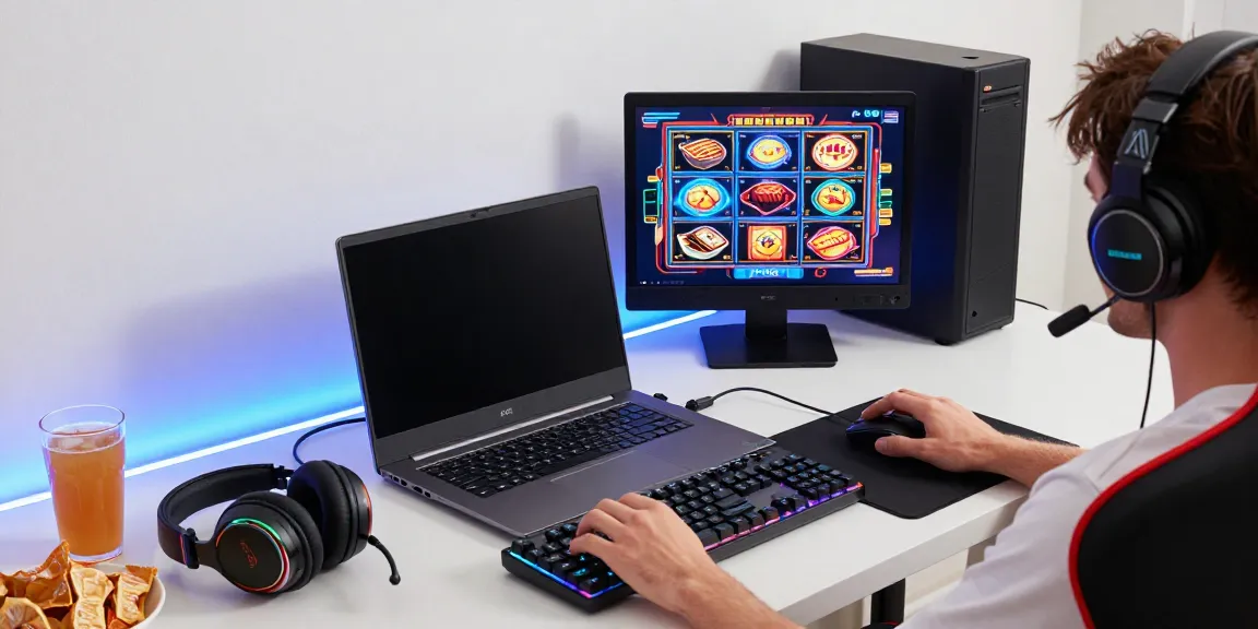Exciting gaming experience at Yumetoto with vibrant setup and accessories.