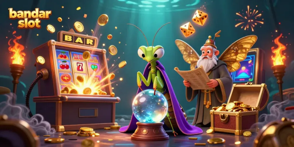 Permainan bandar slot yang menarik dengan karakter luar biasa dan mesin slot yang memukau.