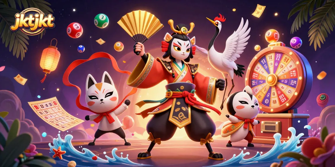 Menangi taruhan di JKTJKT dengan festival bola undian dan karakter 3D menarik.