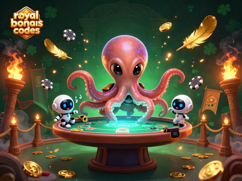 Engage with royal ace bonus codes while joining a dynamic alien poker game in a vibrant 3D setting