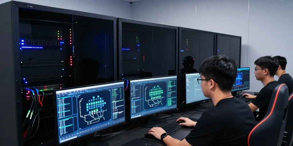 Advanced SINGATOTO link gaming infrastructure featuring real-time data monitoring.