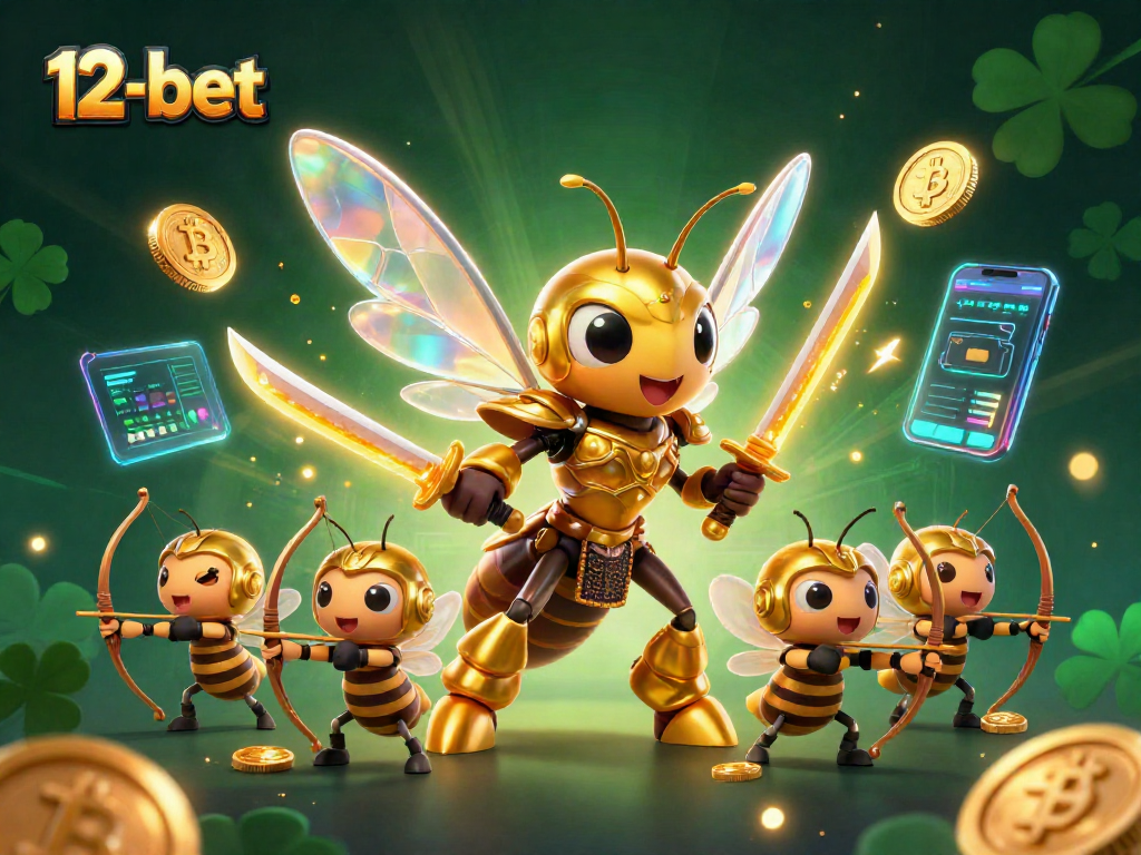 Engage in exciting 12-bet casino gameplay featuring dynamic 3D characters and vibrant graphics.
