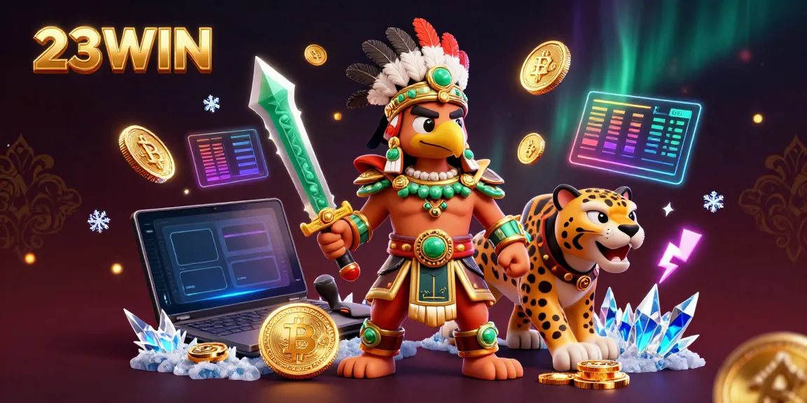 Experience exciting gameplay at 23WIN casino with engaging characters and vibrant visuals.