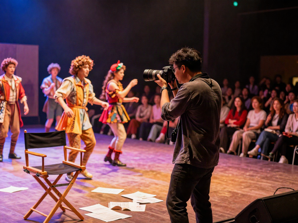 Fotografi profesional di Nusa88 menangkap pertunjukan teater yang dinamis dengan pencahayaan panggung yang spektakuler.