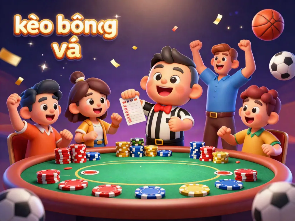 Engage in thrilling sports betting with kèo bóng đá insights and vibrant poker tables in action.