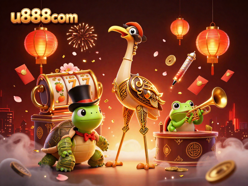 Engage with u888com's casino excitement featuring vibrant characters and stunning 3D graphics.